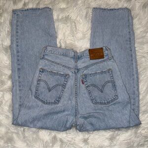 Signature by Levi Strauss Light Blue Straight Leg Jeans